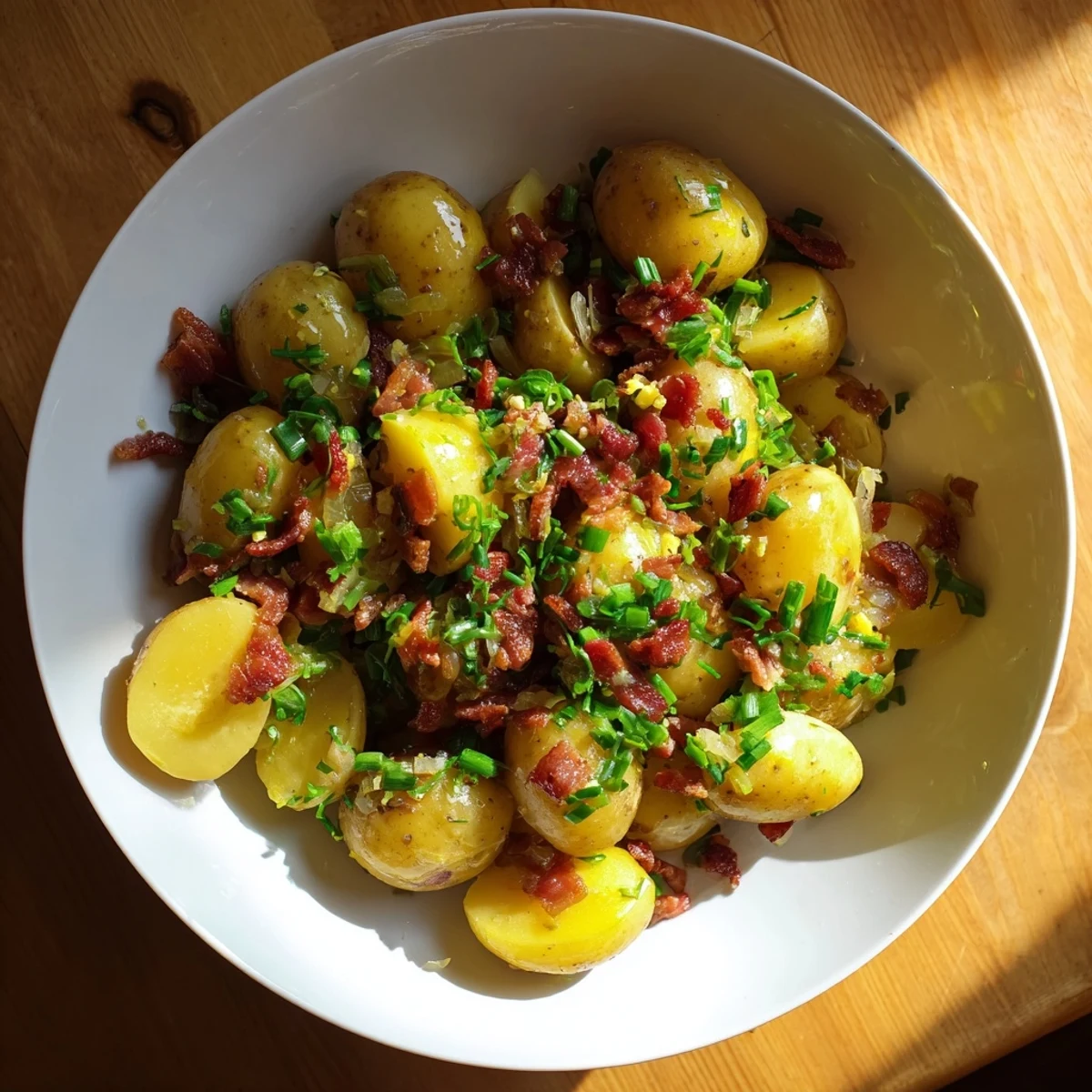 Warmer deutscher Kartoffelsalat