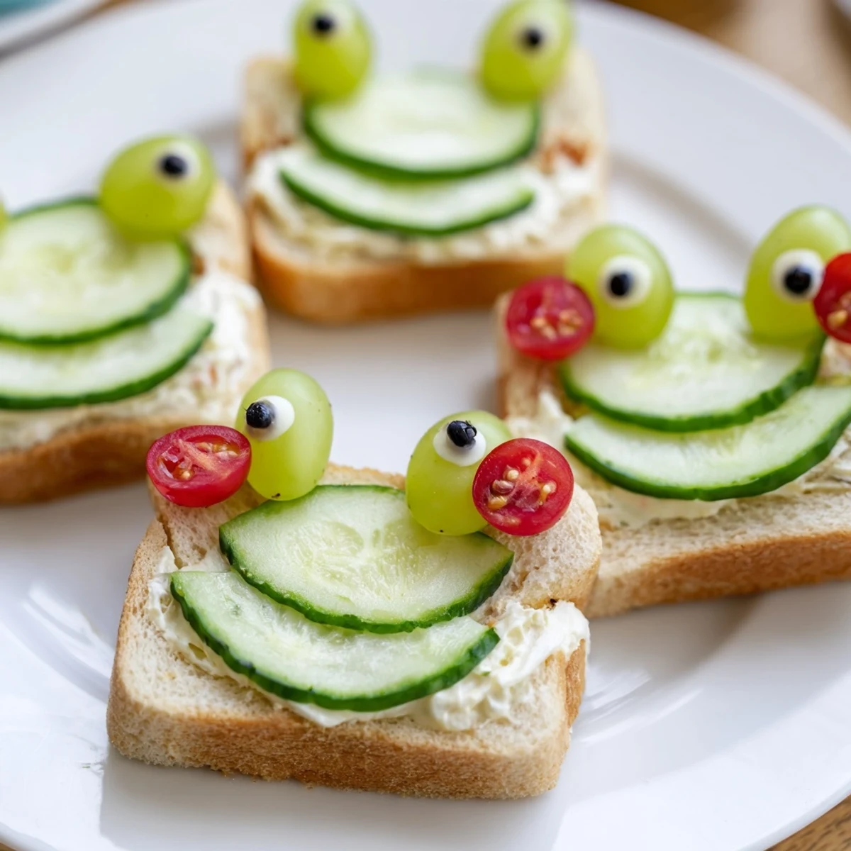 Bright and fun, these appealing Prince Charming Froggy Sandwich Cutouts are perfect for a picnic treat.