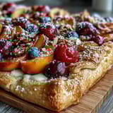 Sommer Steinobst Galette