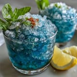 Blue Raspberry Lemonade Slushie