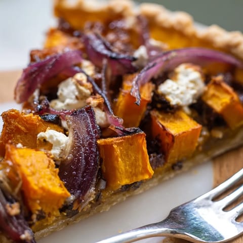 Herbstliche Blätter Tarte