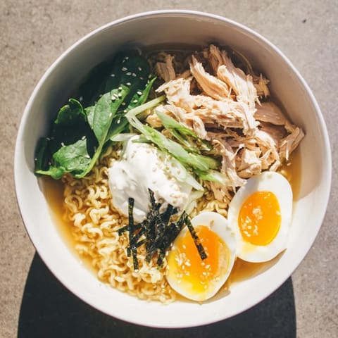 Huhn Ramen Kewpie Mayo