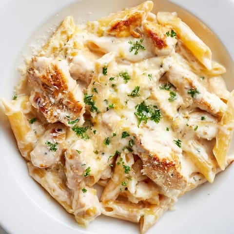 Cremiger Huhn Alfredo Auflauf #139