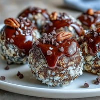 Energiebällchen mit Haferflocken und Schokostückchen – perfekt für Fußballer vor dem Spiel.